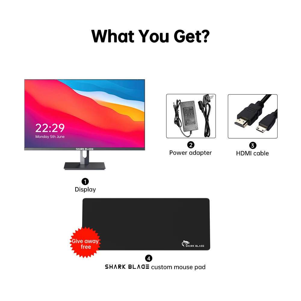 PC  Ŀ DP HDMI ũž ÷, 24 ġ , 1K 165hz ̹, 1MS IPS FHD, 400cd/m