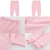 Unisex Solid Color 4Pieces Newborn Pants 100%Cotton Baby Boy Trousers 0-24M Printing Casual Baby Girl Pants Autumn 4