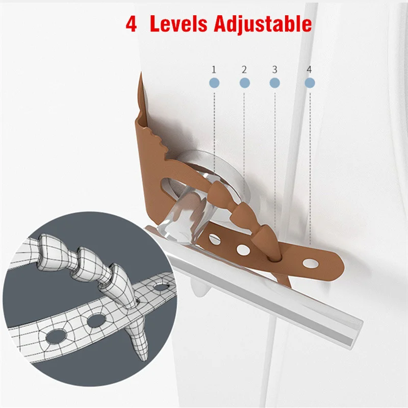 Door Slam Preventer Anti-collision Silicone Door Silencer Quiet Closer Cushion Lock Cover Cushion Noise Reduced door stopper silicone door stopper door stopper bumpers silicone rubber bumpers