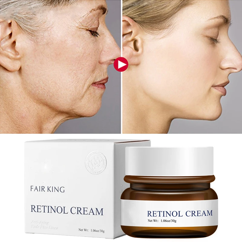 

Retinol Cream Anti-Aging Wrinkle Lightening Whitening Spots Accelerated Skin Renewal and Shrinking Pore Vitamin A Cream