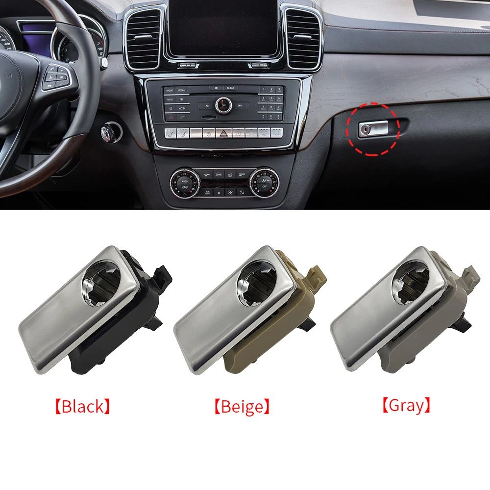 Car Dashboard Toolbox Unlock Switch Glove Box Latch Handle For Mercedes W166 W292 Benz GL ML GLE GLS 2012 -