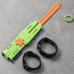 Retractable Hidden Blade Cosplay Toy for Kids - Interactive Costume Accessory and Party Gift (Green)