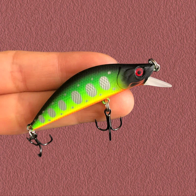 Künstlicher Mini-Minnow Major Craft Finetail Eden 50s Pesca Köder 50mm 4,5g Sinkender Flussfischköder für Forelle, Zander und Bluegill – Detail 3