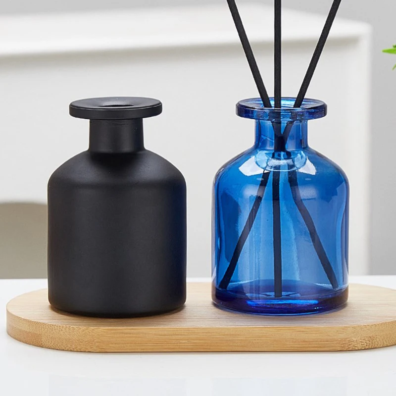 1Pcs 50ml Home Fragrance Diffuser Bottle Party Gifts Glass Container Reed Diffuser Essential Oil Bottle Sticks