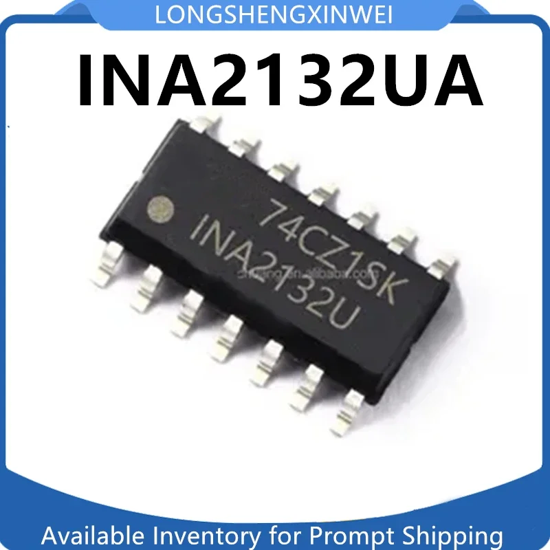 

1 шт., операционный усилитель INA2132UA INA2132U SMD SOP-14, новая Оригинальная интегральная схема