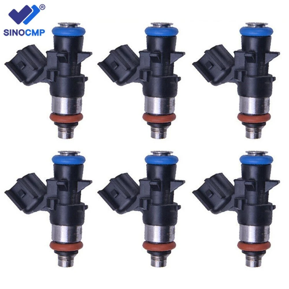 6pcs Fuel Injectors Nozzles 5184085AC for Avenger Challenger Durango