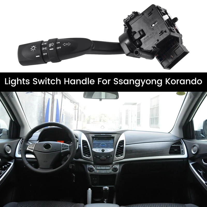 

Lights Switch Handle Accessories Lights Switch Handle ABS 8591034230 For Ssangyong Korando