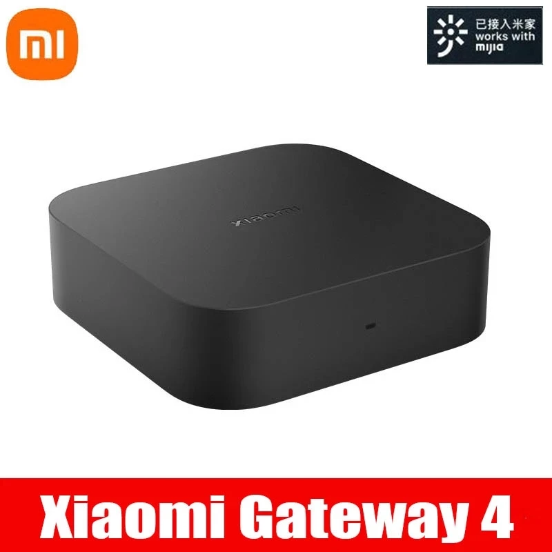 Xiaomi Smart Gateway 4 Central Hub Bluetooth MESH Gateway 5GHz 10/100Mbps Ethernet Port Hub Works With Mijia Home App