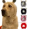 Winter Warm Dog Hat Ear Muffs Noise Protection Windproof Pet Ears Covers Knitted Earmuffs For Small Medium Puppy Accessories 1