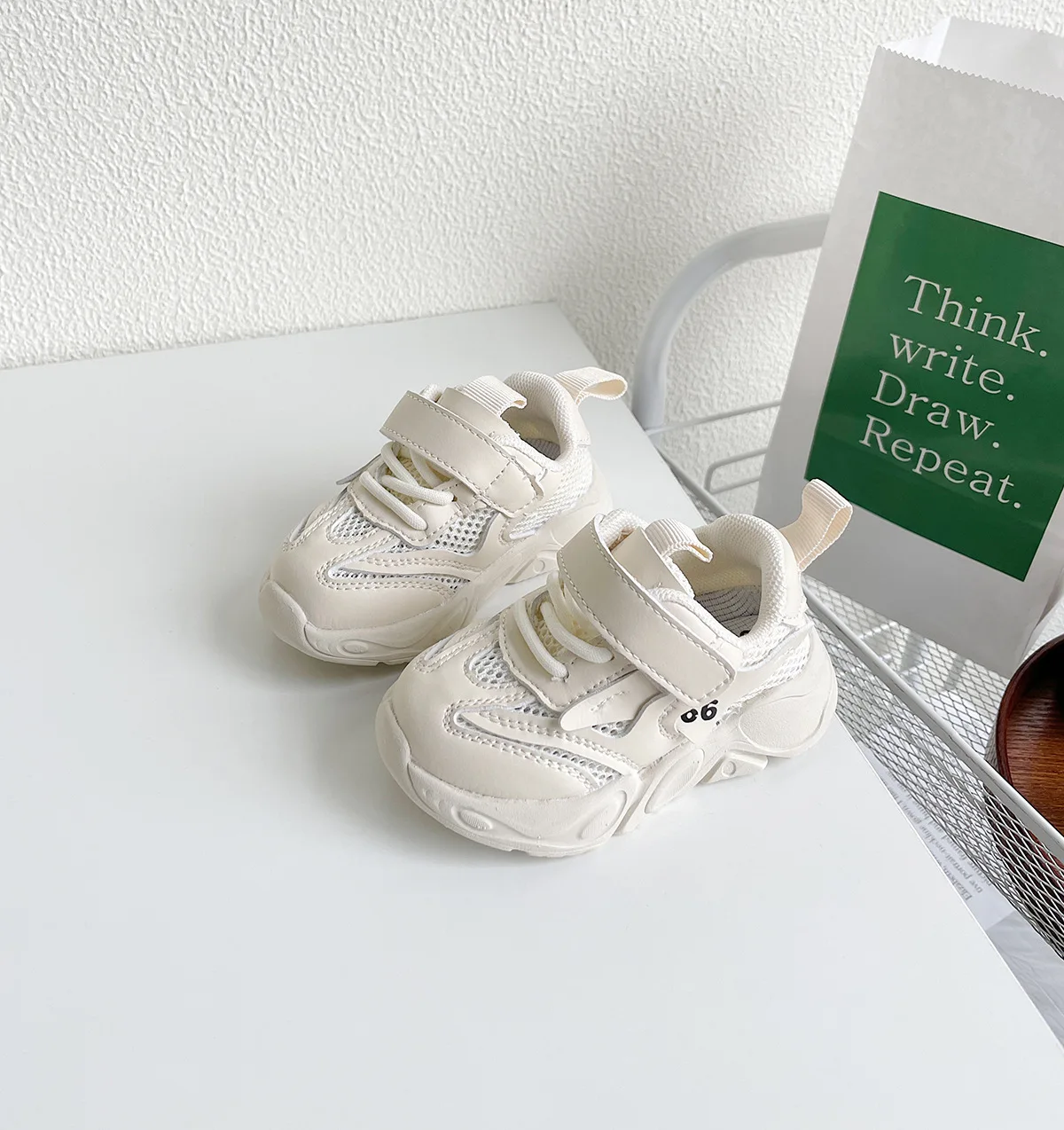 

Summer Style Baby Boys Girls Sports Sandals Mesh Fashion Sneakers Toddler First Walkers Children's Board Shoes Running Shoe