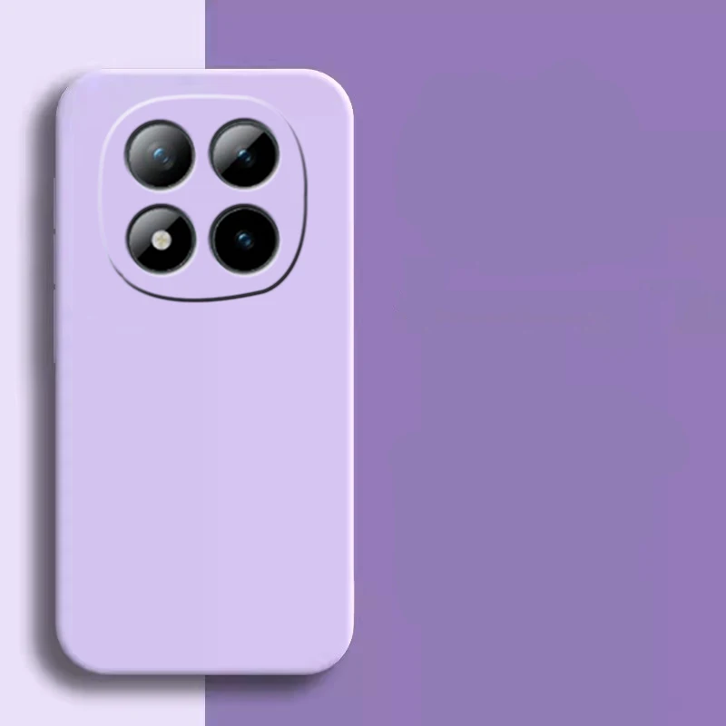 Shockproof Liquid Silicone Soft Case Cover for Redmi Note 15 and Pro Plus