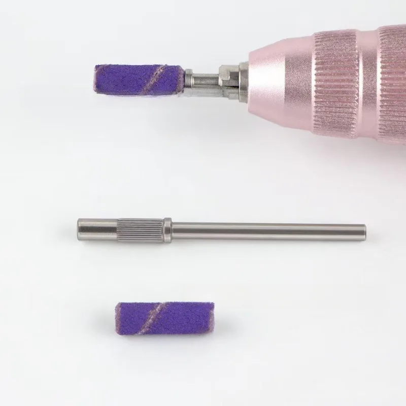50pcs네일 샌드 링 3.1mm 미니 폴리싱 루프 데드 스킨 리무버 젤 폴리쉬 클리너 전문 매니큐어 살롱 교체 도구
