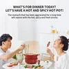 Electric Hot Pot 2.5L Household Multifunctional Student Dormitory Split Removable and Washable Small Electric Cooking Pot 3