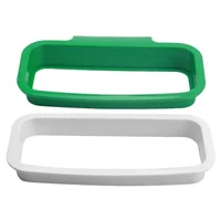 Support suspendu pour poubelle d'armoire de cuisine, rangement pour sac poubelle, suspension arrière de porte de placard 5