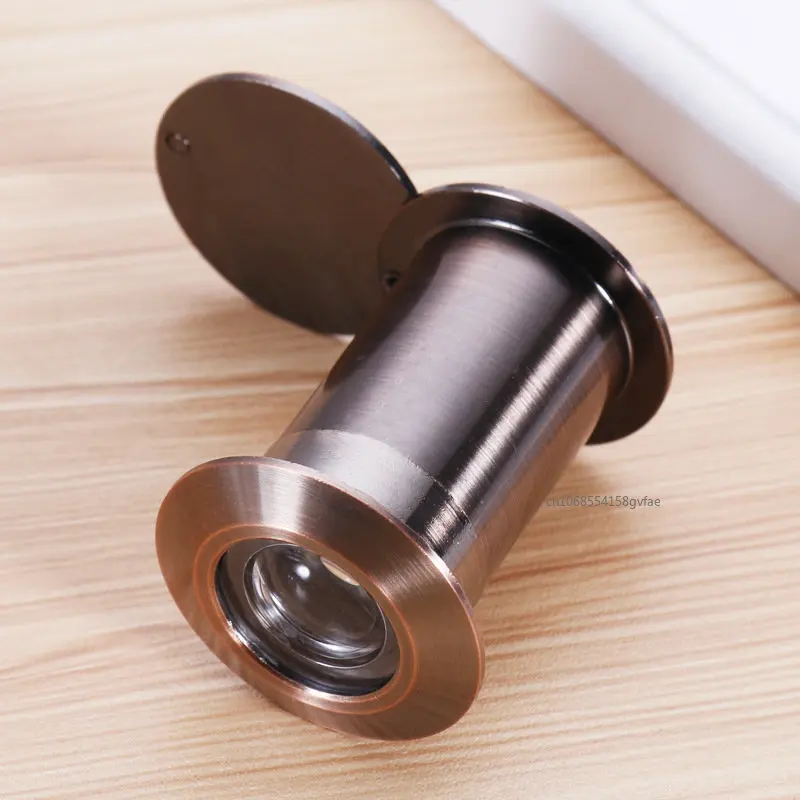 220 Degree Wide Viewing Angle Door Viewer Privacy Cover Security Door Eye Viewer Peephole with Privacy Cover Optical Glass Lens images - 6
