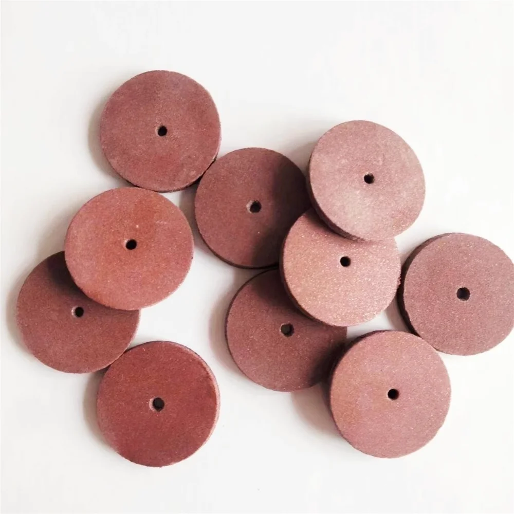 

100pcs Dental Rubber Polishing Wheel For Knife Dental Surface Finishing Dremel Rotary Power Tools Dental Jewelry Polishing Disc