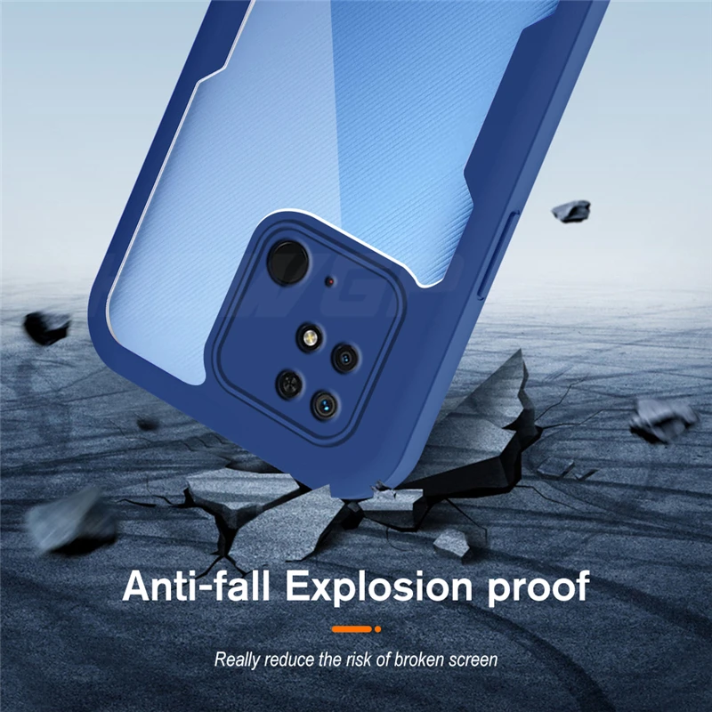 Für Xiaomi Redmi 10C Fall Abdeckung 360 Grad Volle Körper Schützen Shell auf Für Redmi redmy 10C 10 C redmi10C doppel Shockproo_voghion.com