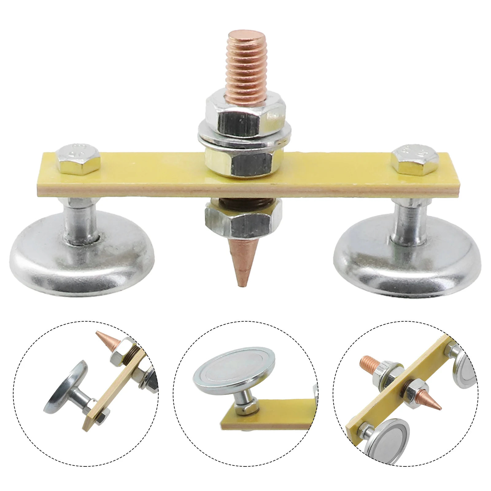 

Practical Ground Clamp Welding Support Welding Clamp Holder Magnet Head Magnetic Welding Fix Welder Accessories