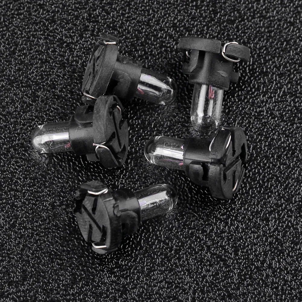 5pcs Interior Lights Universal 12V T4 Car Interior Lights Bulb Auto Accessories Replacement for Toyota Honda Nissan