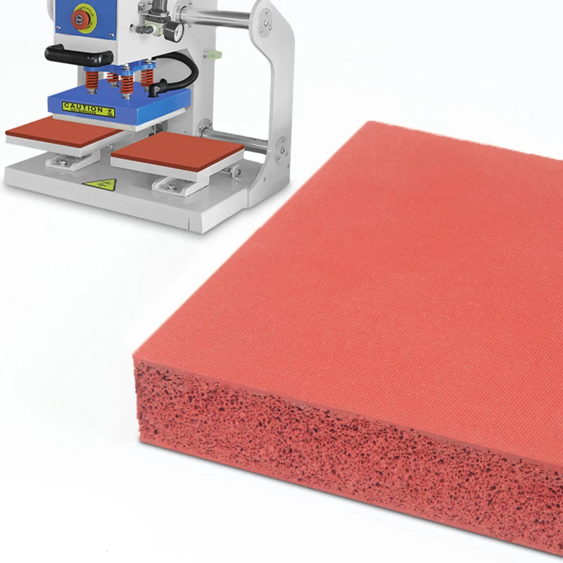 High Temperature Resistant Foaming Silicon Sheet Any Size You Choose, Thickness:8mm Heat Transfer Machine