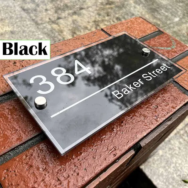 Plaques de boites aux lettres, de portes, numéros de maison Plaques de boites aux lettres, de portes, numéros de maison