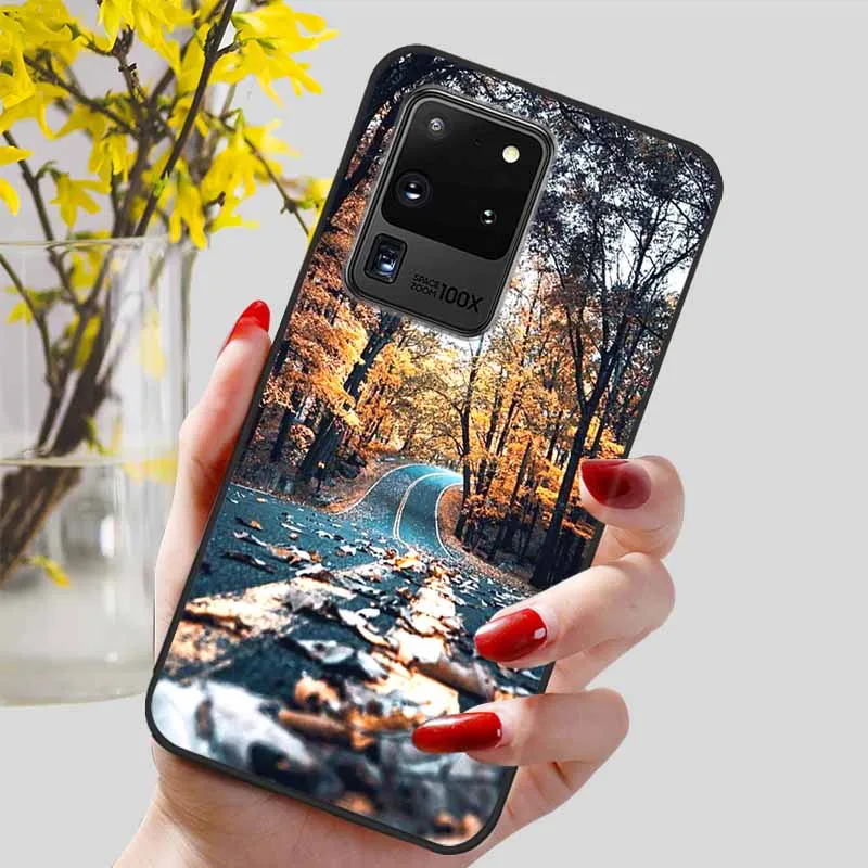 Lovely Soft TPU Silicone Protective Phone Case for Samsung Galaxy S20 Ultra 5G