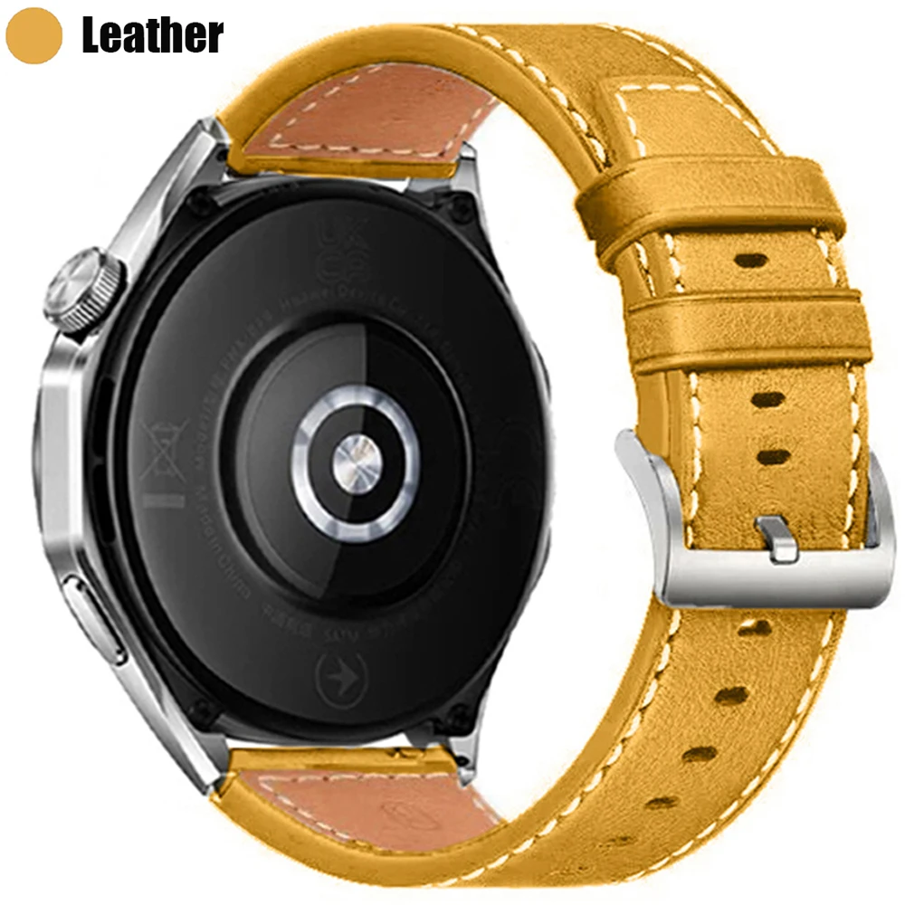 Vintage Leather Watch Band, 20mm/22mm, Universal Sports Strap