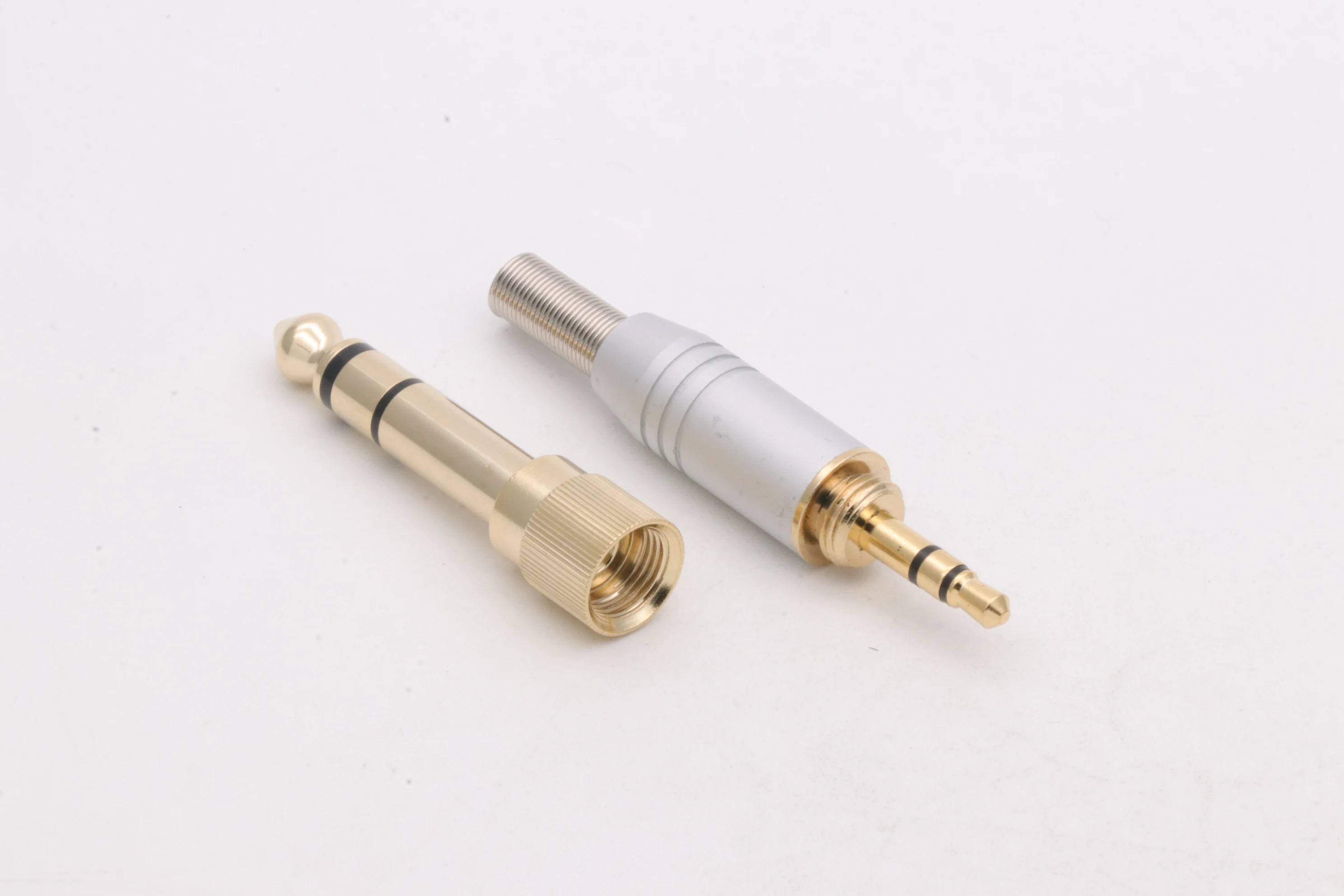 estéreo plug screw-in 6.35mm 3 pólos estéreo