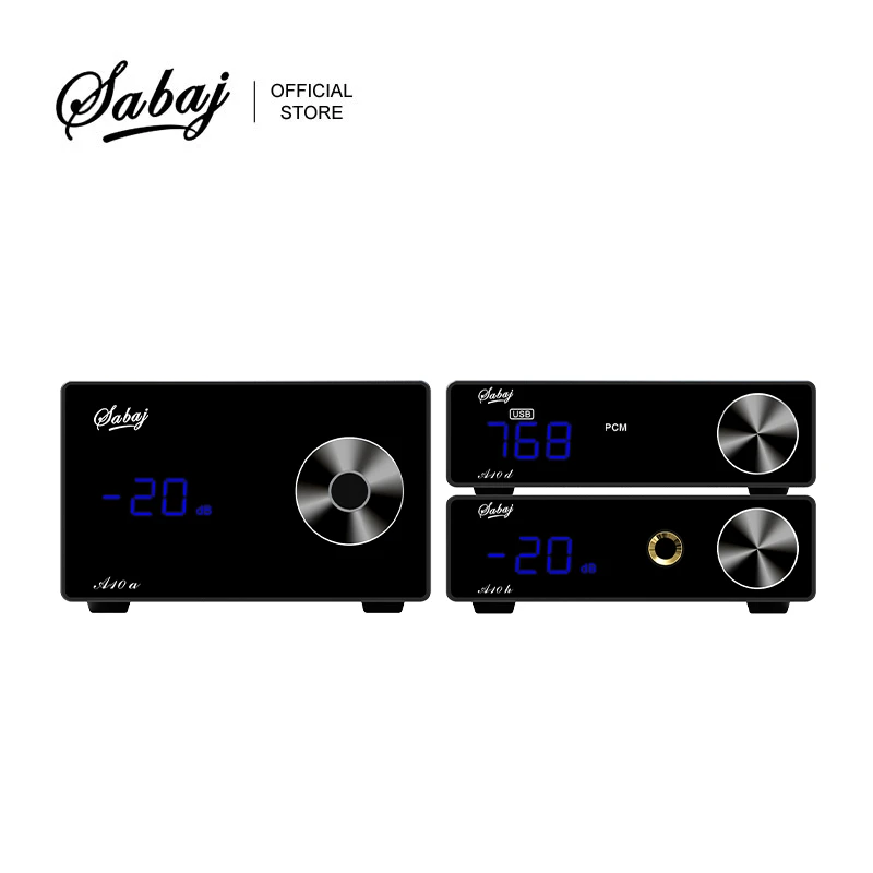 Sabaj A10 Series Set HIFI Audio DAC A10d+ Digital Power Amplifier A10a