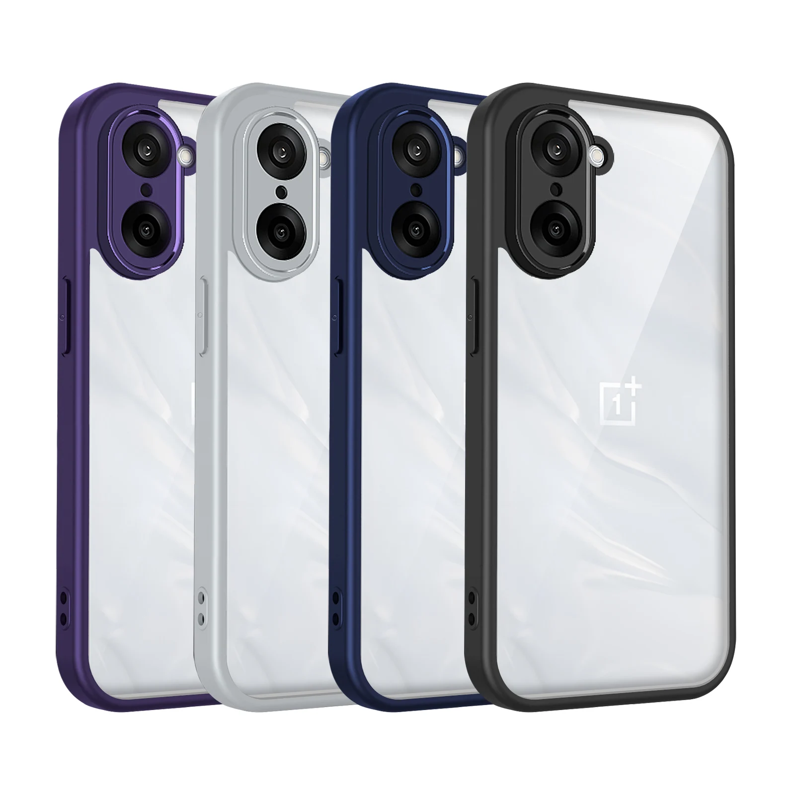 Clear Protective Back Cover with Camera Lens Shield