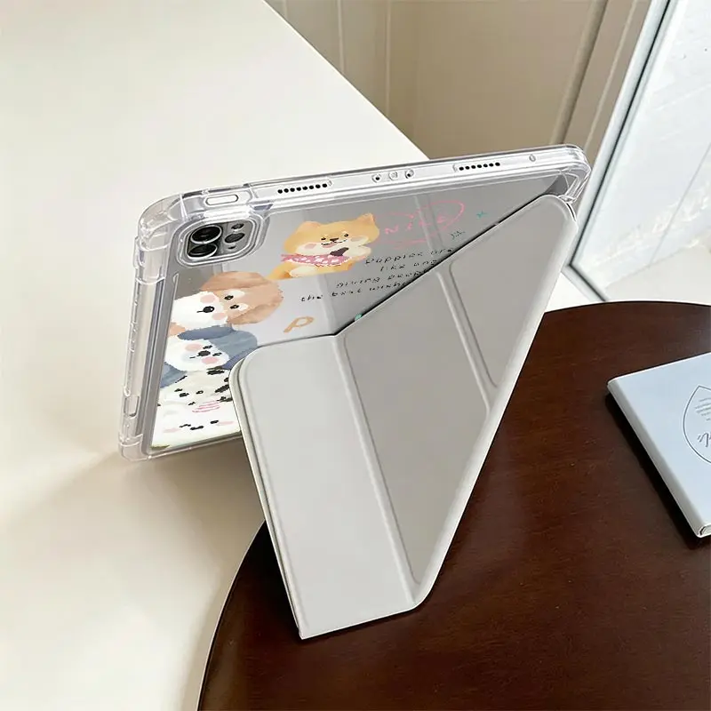 Versatile 3-Panel Foldable Protective Tablet Case