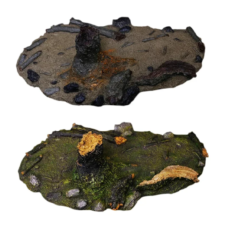 

2Pcs/Set REBOR Diorama Base Two Pack Summer Kisses & Winter Tears Model For Dinosaur Animal Figure Decor