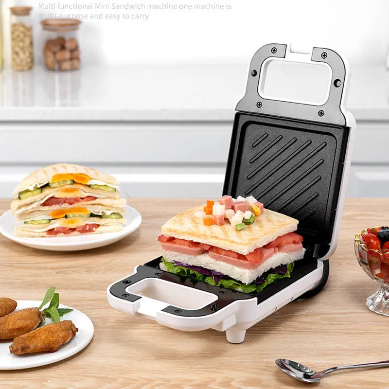 Sandwich maker Multi-function light breakfast maker double-sided heating toaster press toaster waffle