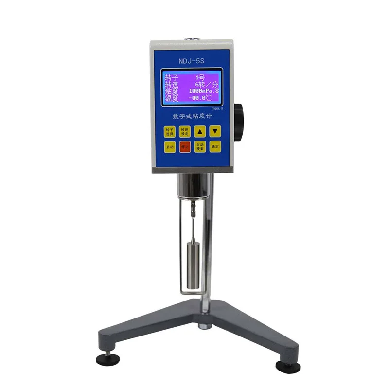 

Digital Viscosity Meter NDJ-5S/NDJ-8S/NDJ-9S Glue Paint Paint Paint Number Seed Rotation Pointer Viscosity Tester Accurate