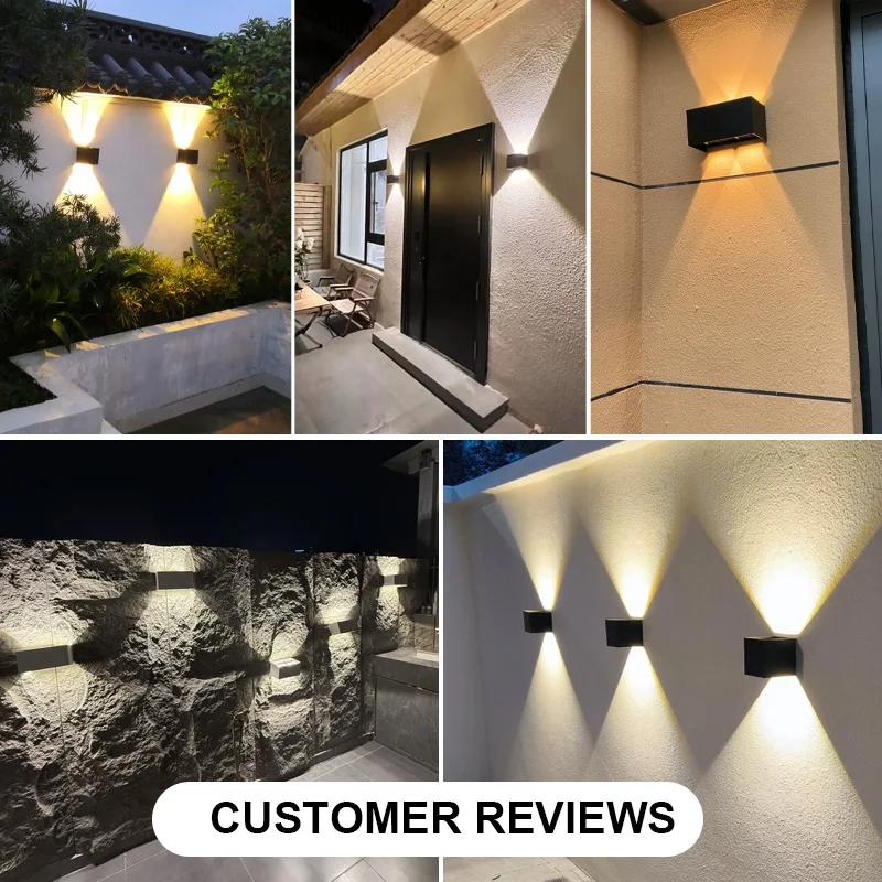 Aluminum Waterproof LED Wall Lamp 5