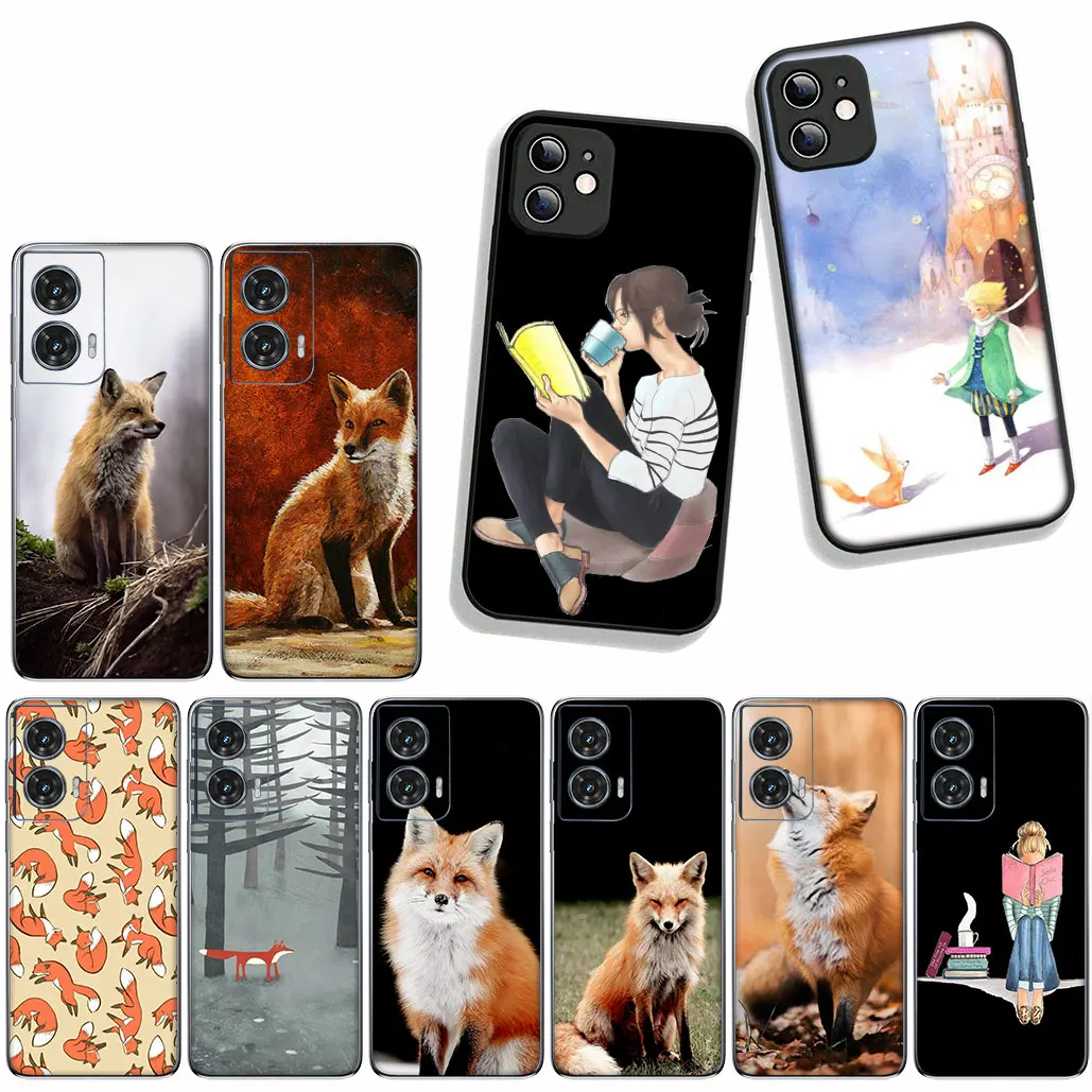 Anime Fox Funny Cute Phone Cover Case