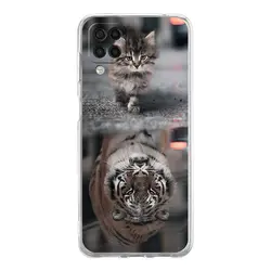 Wild Animal Collection Phone Case - Majestic Cat, Tiger, and Lion Design Cover for Samsung A31 (B1)