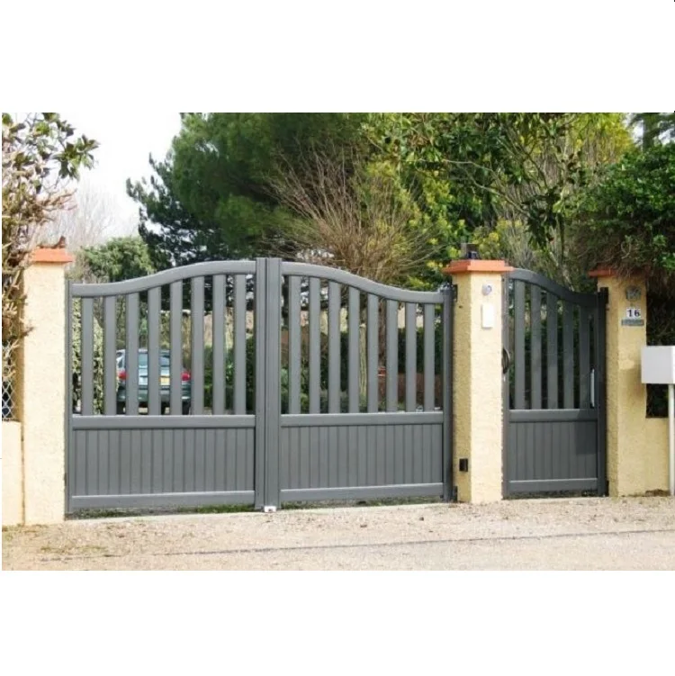 Simple and Main Gate Design Home/ Joint Aluminum Farm Gates Double Swing Gate 2