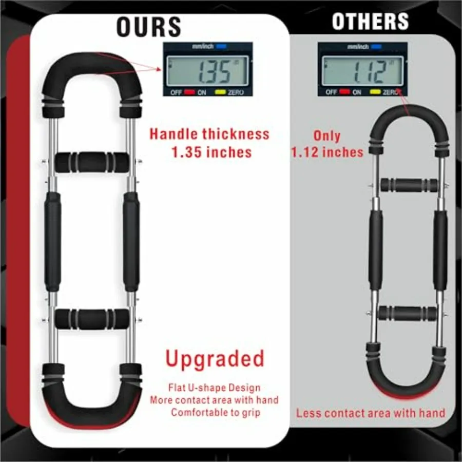 Twister Arm Trainer, Adjustable Resistance Chest Workout Equipment for Men Women, Forearm Biceps Tricep Chest Thigh Exerciser, P