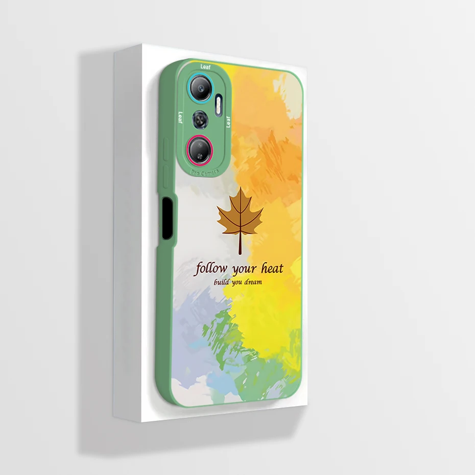 Artistic Liquid Silicone Bumper Phone Case Cover