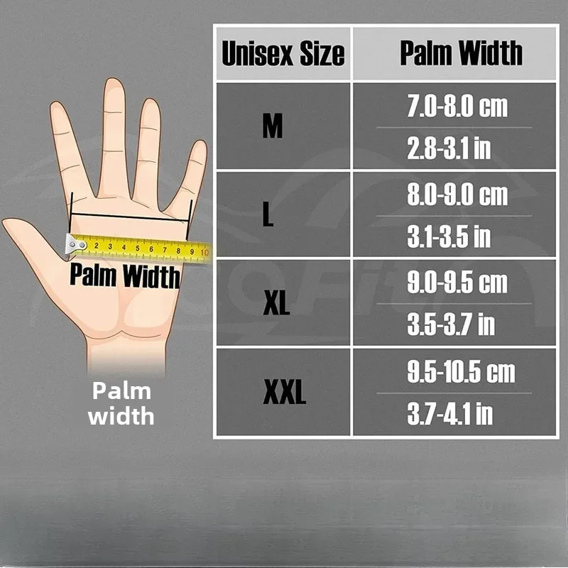 Breathable Touchscreen Hard Knuckle Motorcycle Riding Gloves