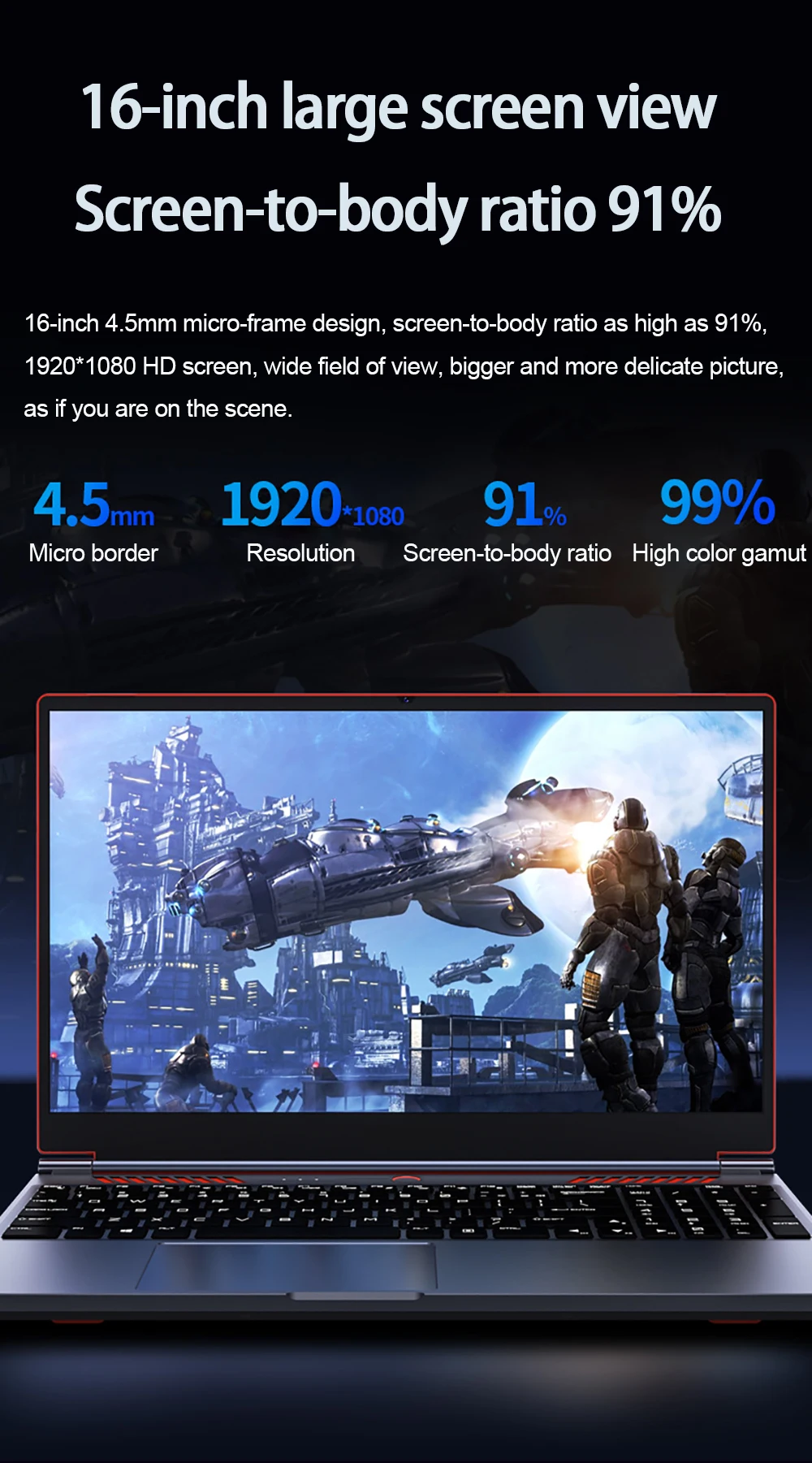 S6 Gaming Laptop 16.1 Inch 4800mah Intel Core i9-13900HK RTX4050 4G notebook 64GB 2*DDR5 2*M.2 4TB 144 Hz PCI-E Business laptops 15 Sb6bd57139de04c9bb515d0e194947da1d