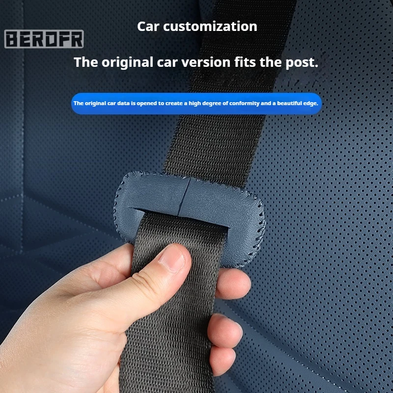 For BMW 5 Series i5 G60 Seat Belt Insertion Protective Cover Seat Clip 530 Interior Decoration Complete Accessories