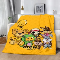 House Justins Drews Biebers Printed Blanket Picnic Blankets Warm Blanket Soft and Comfortable Blanket Home Travel Birthday Gift 1