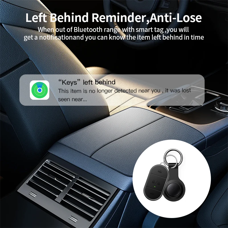 1/4 Pack Bluetooth GPS Tracker For Airtag Car Keys Finder MFI Smart Tag
