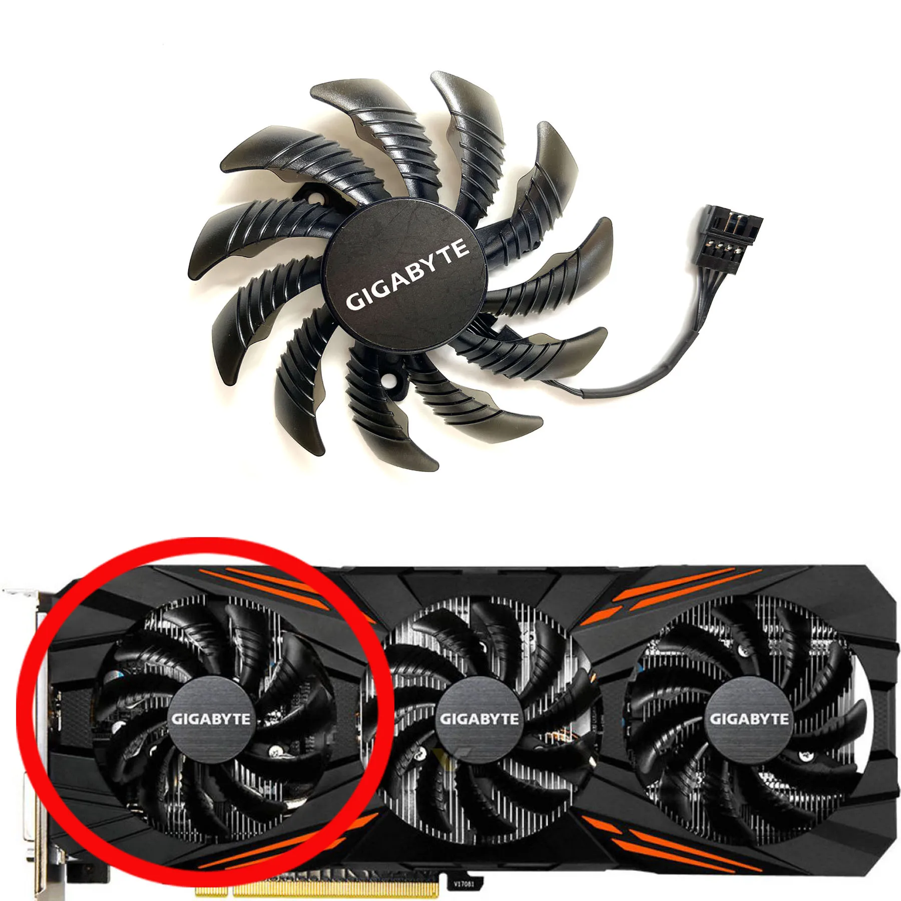 Gigabyte Gtx 1080 Ti Triple Fan Triple Fan Para Placa De Vídeo