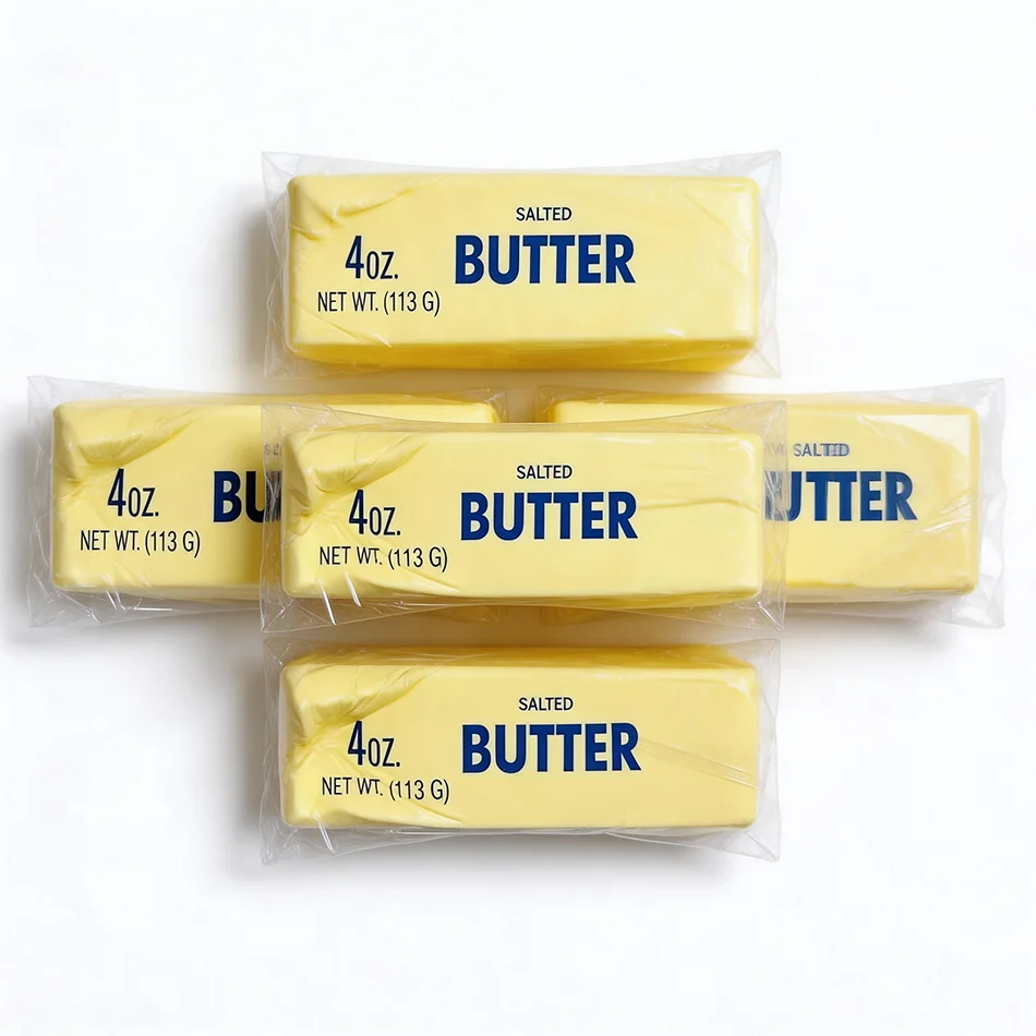 Soft Butter Sticks Soft And Yellow 4 Ounces 1 Piece Of Cream-Flavored Model For Play And Sensory Entertainment Perfect Model