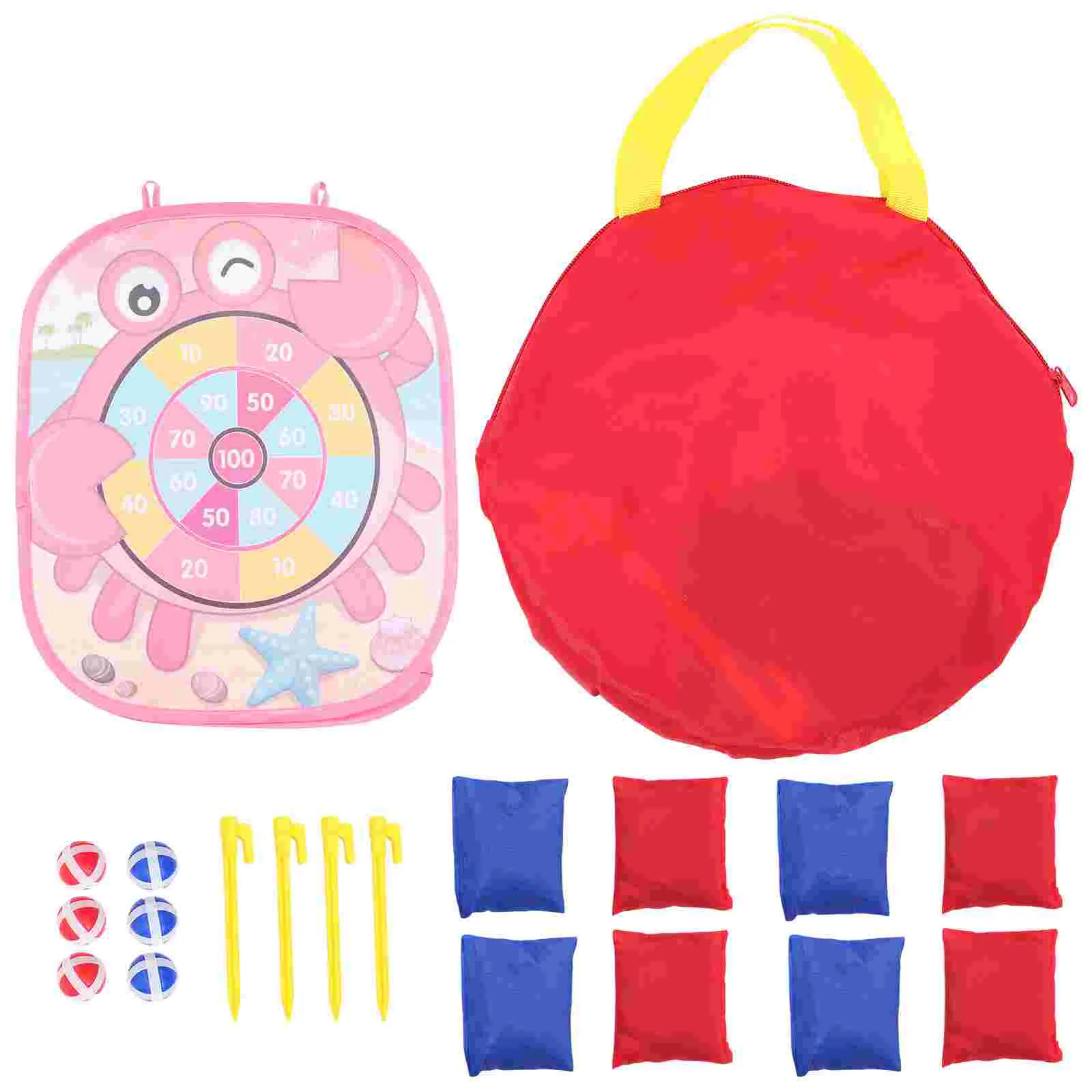 

Игровая интерактивная игрушка в виде бобового мешка, игрушки для балансировки игр для детей, тканевая ткань для улицы, для малышей, заднего двора