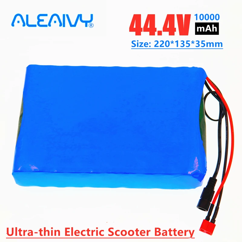 

44.4v 10Ah electric skateboard battery, 18650 lithium battery pack, built-in 20A BMS, used for electric scooters and scooters