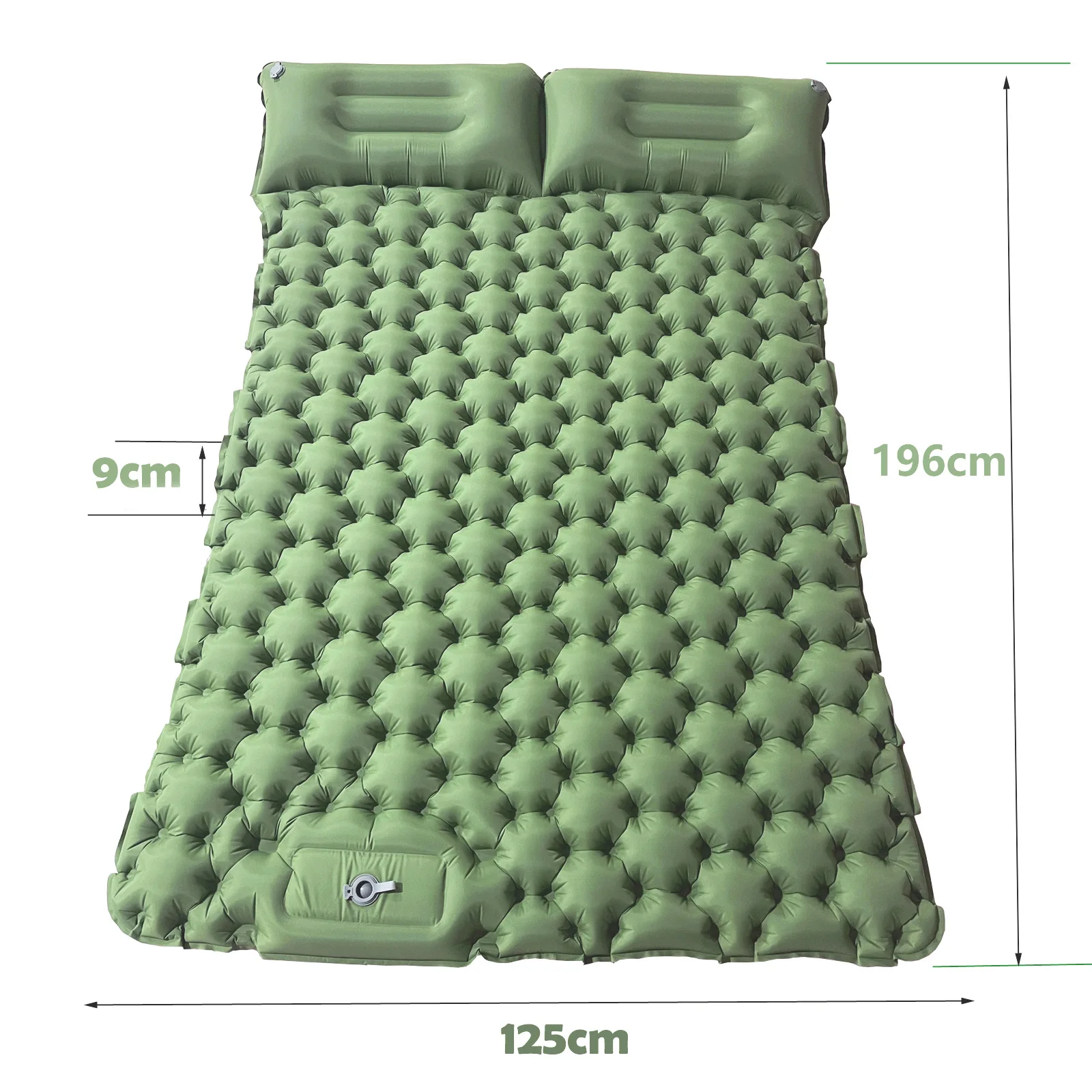 

Camping Iinflatable Mattress Camping Couple Ultralight Self Inflating Mats Camping Sleeping Mat with Pillow for Camping Hiking